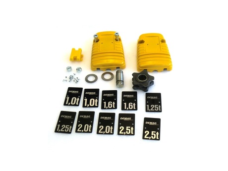 DEMAG Bottom block half set DK10 ohne Haken
