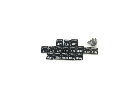 DEMAG Capacity plate set Neutral 11