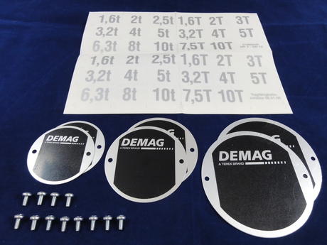 DEMAG Capacity plate set Neutral DR 3510
