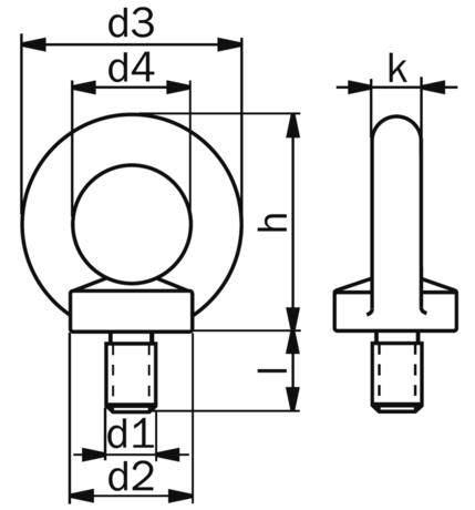 DEMAG Eyebolt M24 C15E