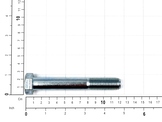 DEMAG Hexagonal screw M16 X110 8.8 A2F