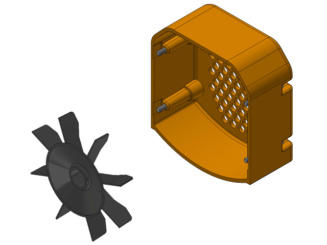 LIFTKET fan cover cpl. with fan impeller Built type(s) 090