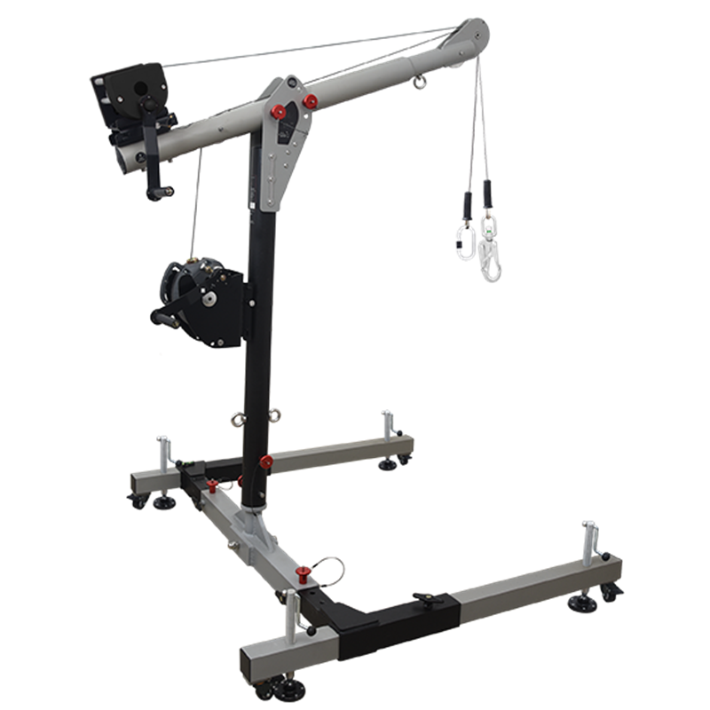 MOBILE H-SHAPED BASE DAVIT SYSTEM EASYSAFEWAY 1, KRATOS