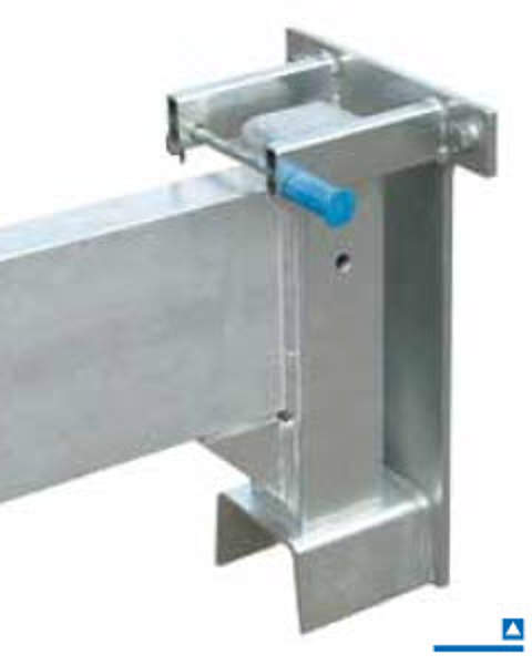 Schilling Console murale pour portiques en aluminium, stationnaire haut, mobile sous charge petit, moyen, haut
